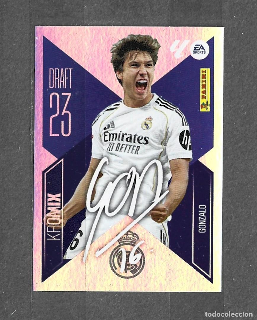 Cromos de f&uacute;tbol: Liga Este 26/27 - Gonzalo - N&ordm; K 9 - Real Madrid - ( Kromix )