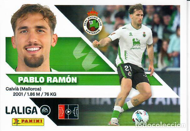 Cromos de f&uacute;tbol: CROMO PANINI LIGA 26 27 - COLOCA N&ordm; 6 BIS - PABLO RAM&Oacute;N - RACING DE SANTANDER - 2&ordf; EDICI&Oacute;N