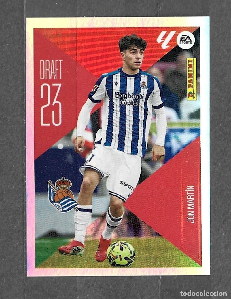 Cromos de f&uacute;tbol: Liga Este 26/27 - Jon Mart&iacute;n - N&ordm; 13 - R. Sociedad - ( Draft 23 )