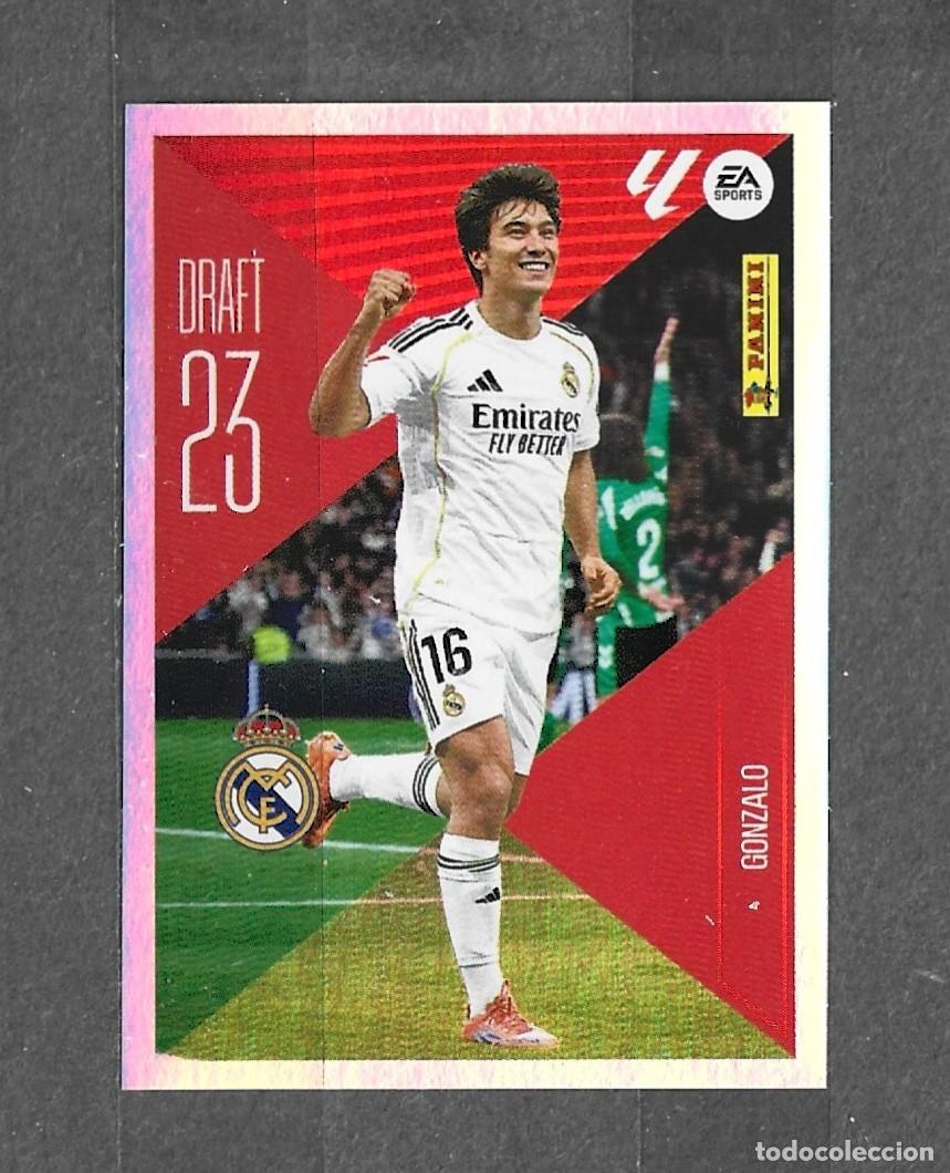 Cromos de f&uacute;tbol: Liga Este 26/27 - Gonzalo - N&ordm; 9 - R. Madrid - ( Draft 23 )