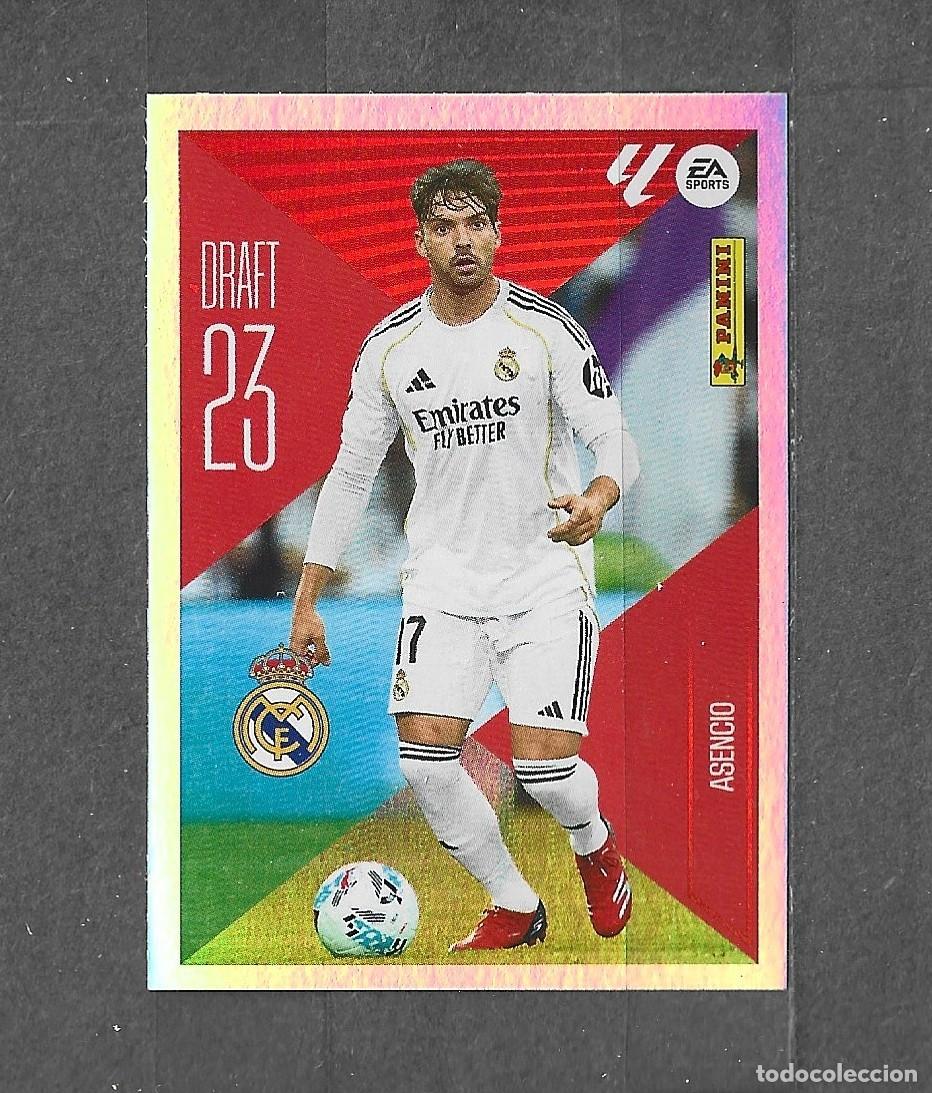 Cromos de f&uacute;tbol: Liga Este 26/27 - Asencio - N&ordm; 1 - R. Madrid - ( Draft 23 )