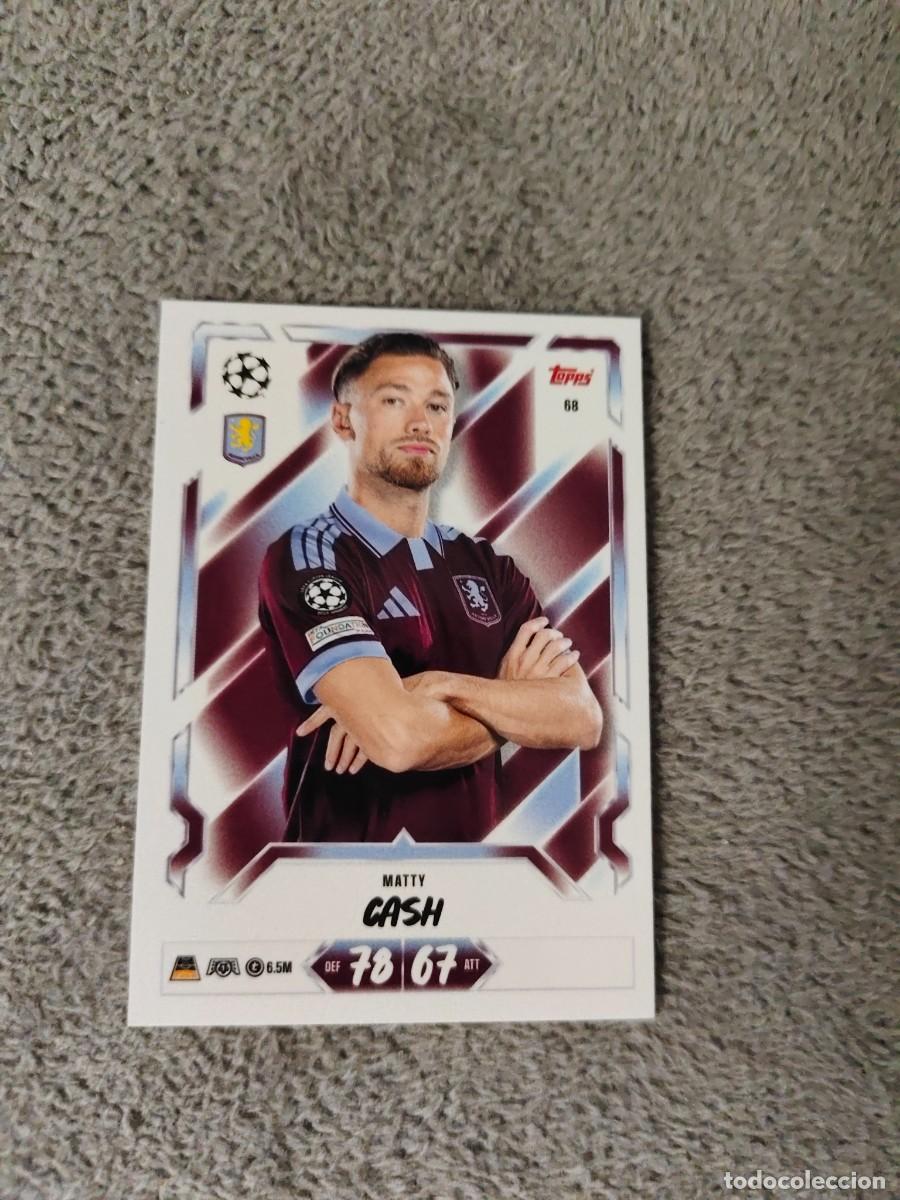 Cromos de f&uacute;tbol: 68 MATCH ATTAX 26/27 MATTY CASH ASTON VILLA BASE CARD 2026 2027 TOPPS UCC AAU