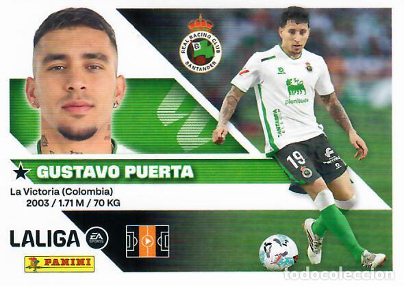 Cromos de f&uacute;tbol: CROMO PANINI LIGA 26 27 - N&ordm; 12 - GUSTAVO PUERTA - RACING DE SANTANDER