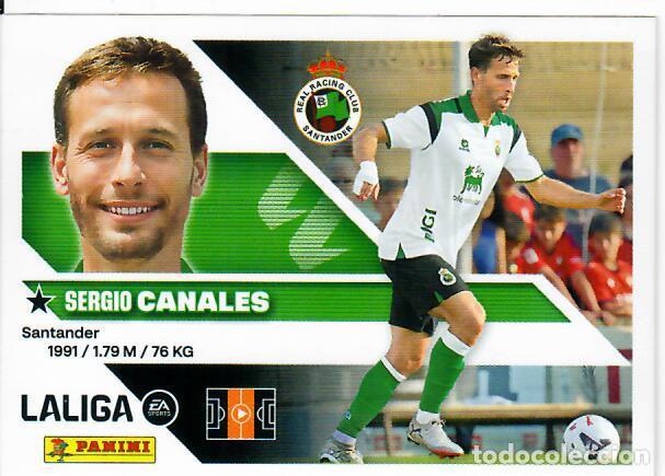 Cromos de f&uacute;tbol: CROMO PANINI LIGA 26 27 - FICHAJE N&ordm; 1 - CANALES - RACING DE SANTANDER - 2&ordf; EDICI&Oacute;N