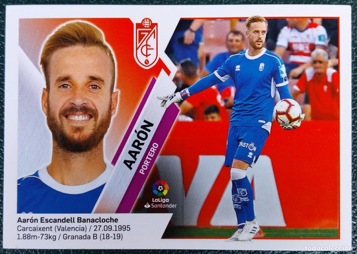 Cromos de f&uacute;tbol: 2 AARON GRANADA CF CROMOS ALBUM EDICIONES ESTE 2019 2020 19 20