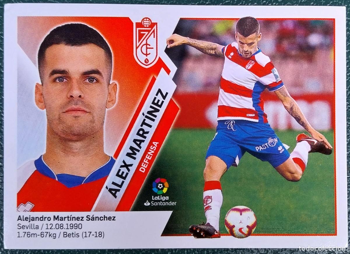 Cromos de f&uacute;tbol: 7 ALEX MARTINEZ GRANADA CF CROMOS ALBUM EDICIONES ESTE 2019 2020 19 20