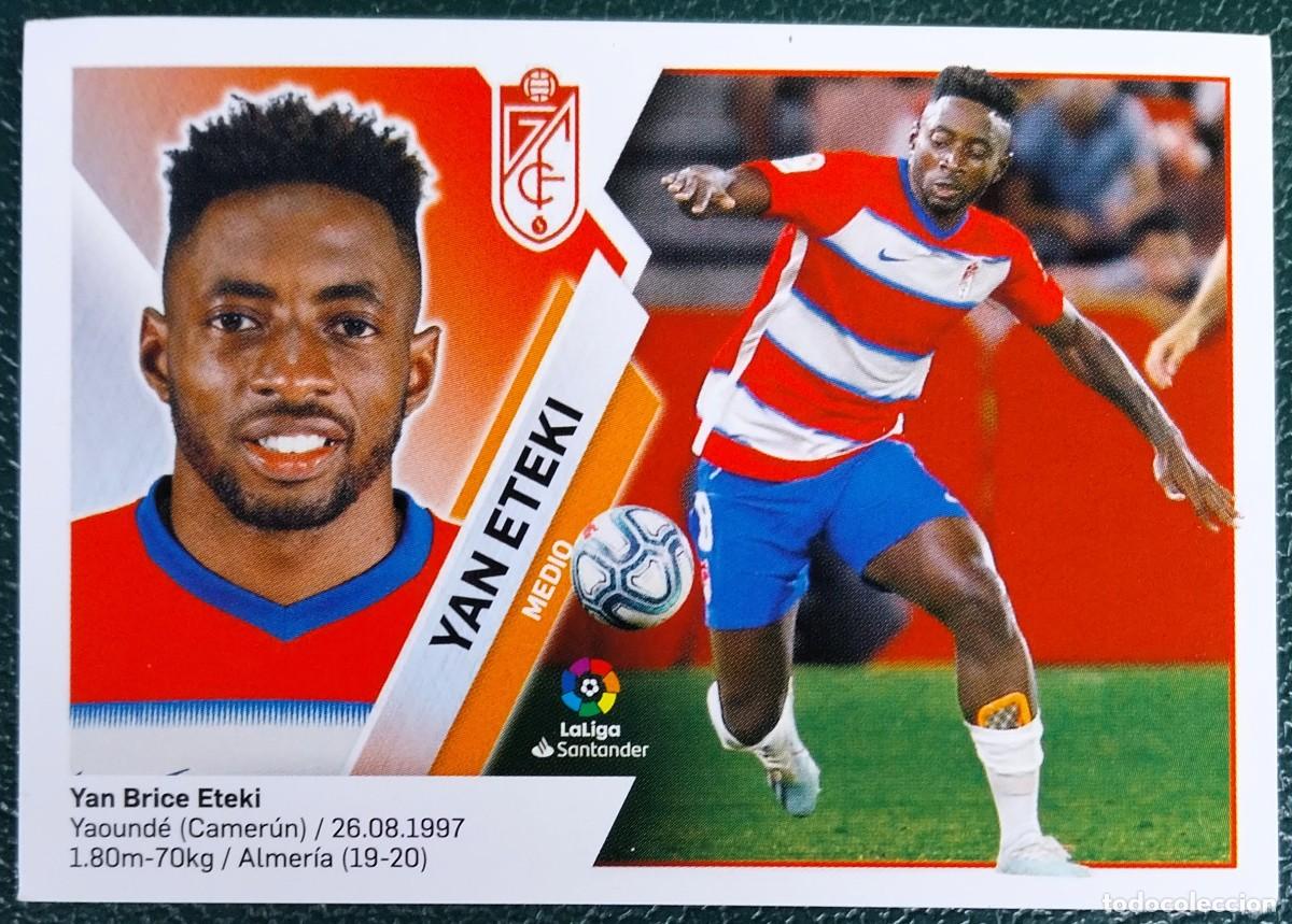 Cromos de f&uacute;tbol: 9A /9 A YAN ETEKI GRANADA CF CROMOS ALBUM EDICIONES ESTE 2019 2020 19 20