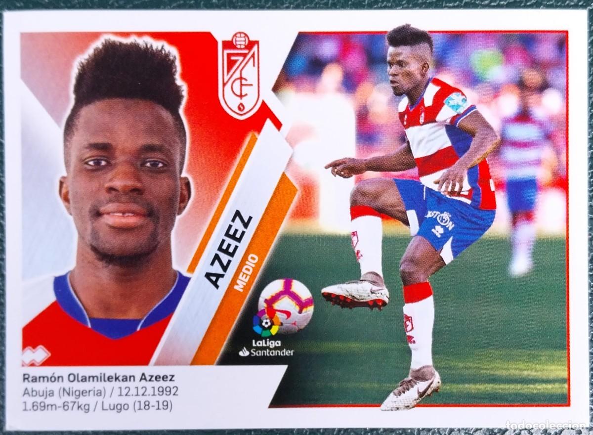 Cromos de f&uacute;tbol: 9B / 9 B AZEEZ GRANADA CF CROMOS ALBUM EDICIONES ESTE 2019 2020 19 20