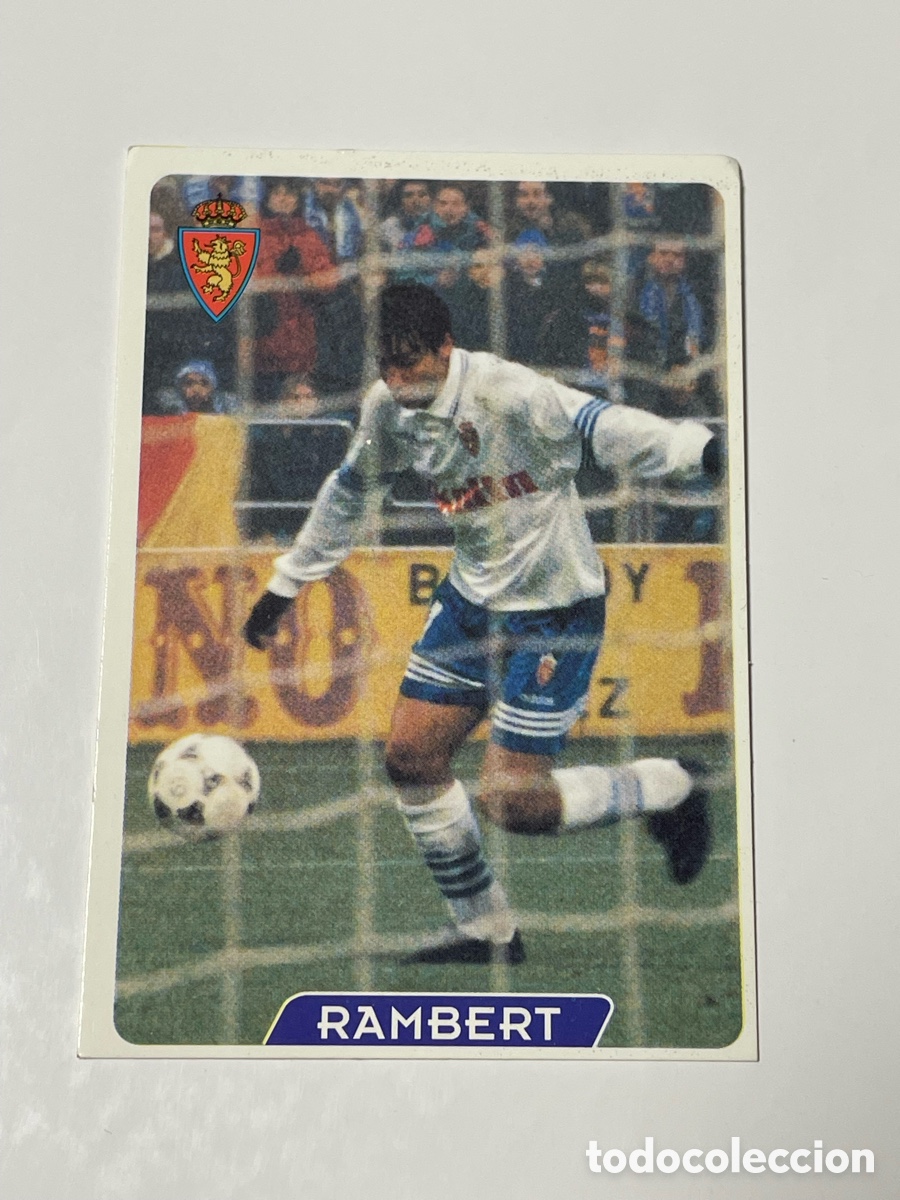 Cromos de f&uacute;tbol: Sebasti&aacute;n Rambert Real Zaragoza Mundicromo 95/96 #125