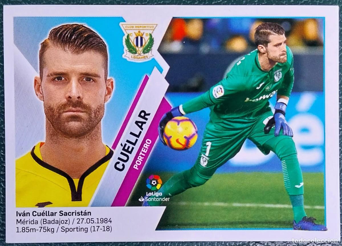 Cromos de f&uacute;tbol: 1 CUELLAR CD LEGANES CROMOS ALBUM EDICIONES ESTE 2019 2020 19 20