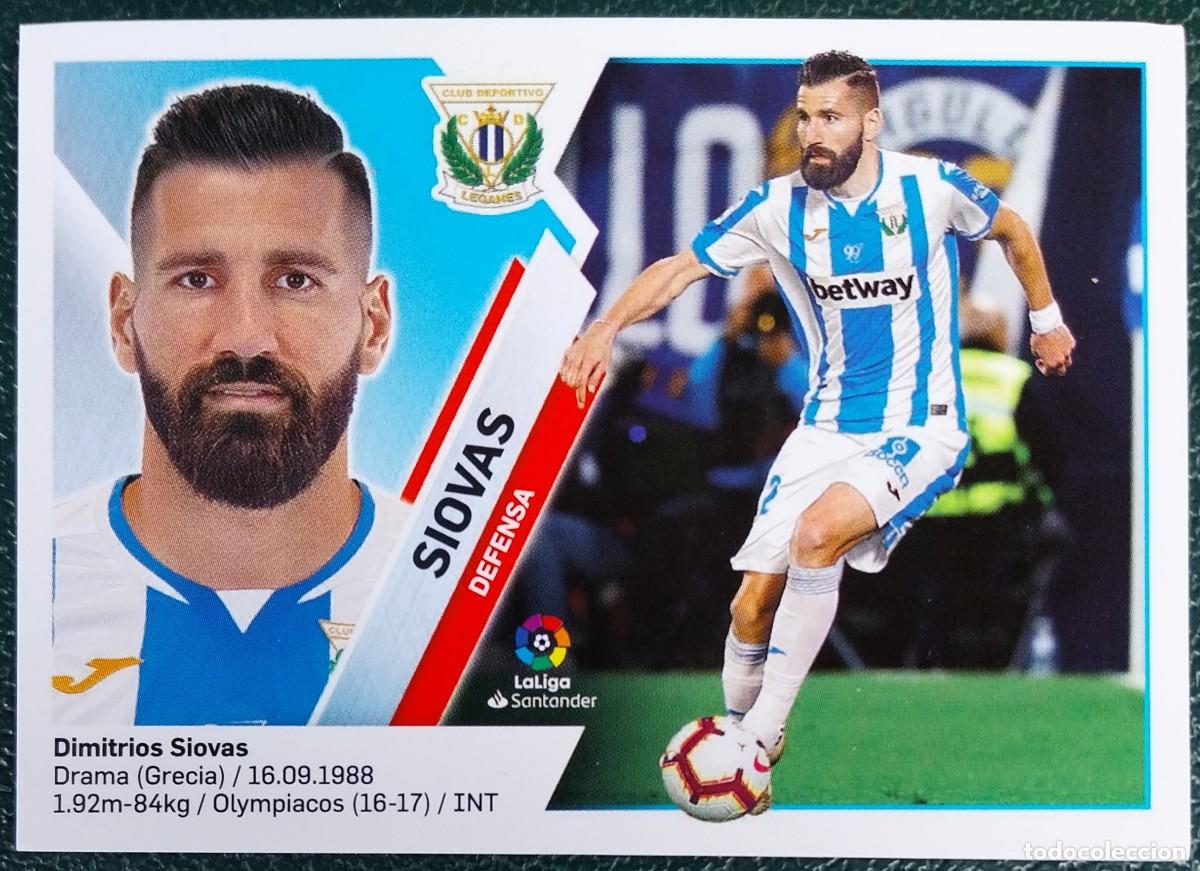 Cromos de f&uacute;tbol: 7 SIOVAS CD LEGANES CROMOS ALBUM EDICIONES ESTE 2019 2020 19 20