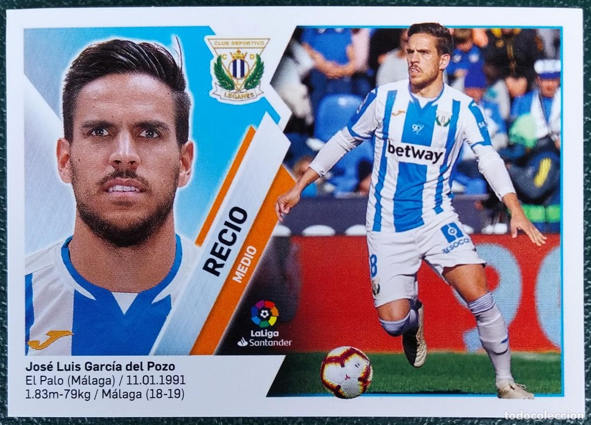 Cromos de f&uacute;tbol: 12 RECIO CD LEGANES CROMOS ALBUM EDICIONES ESTE 2019 2020 19 20