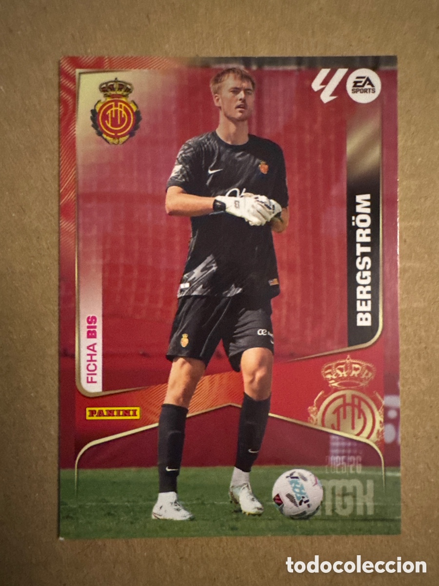 Cromos de f&uacute;tbol: # BIS 236 Bergstrom Mallorca Segunda 2 edici&oacute;n Megacracks 25 26 2025 2026 2&ordf; MGK