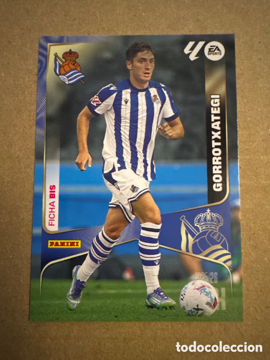 Cromos de f&uacute;tbol: # BIS 316 Gorrotxategi Real Sociedad Segunda 2 edici&oacute;n Megacracks 25 26 2025 2026 2&ordf; MGK