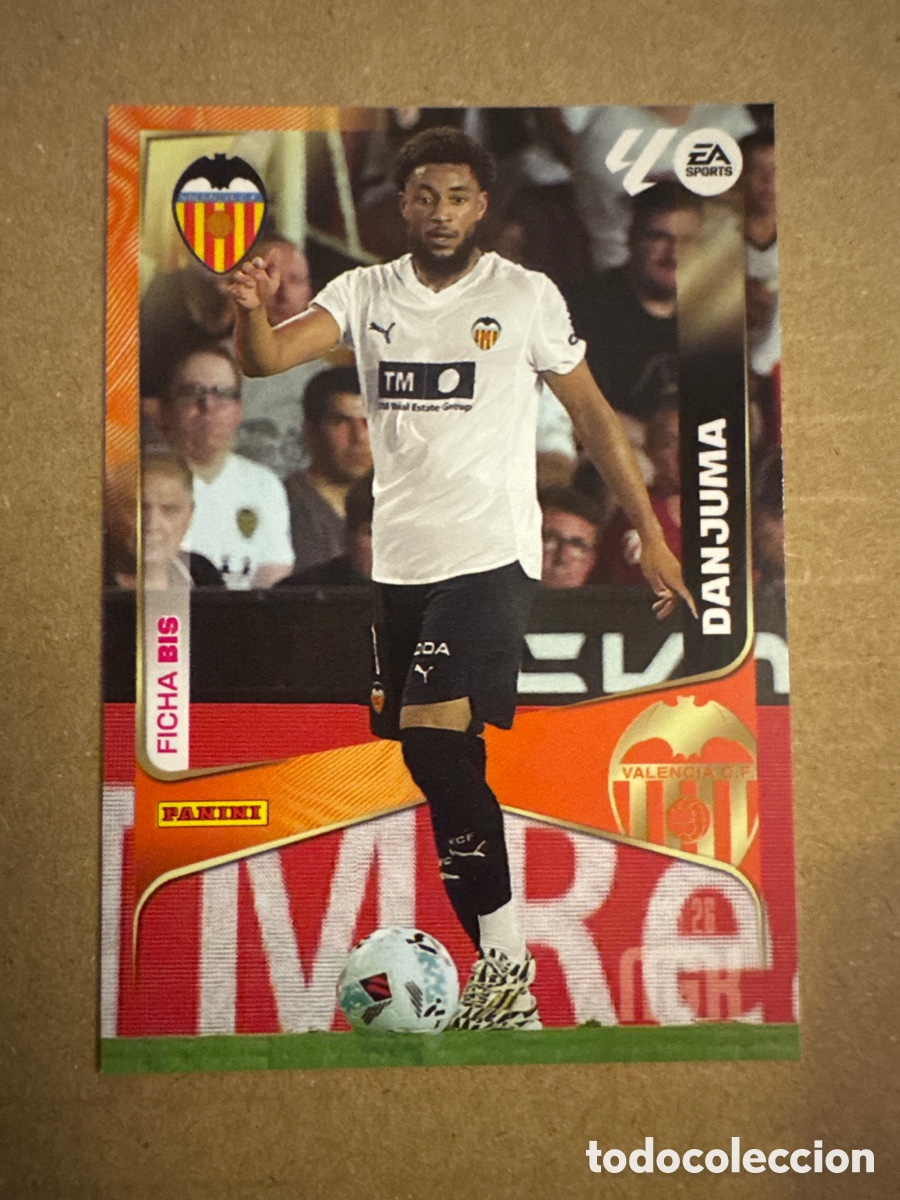Cromos de f&uacute;tbol: # BIS 358 Danjuma Valencia Segunda 2 edici&oacute;n Megacracks 25 26 2025 2026 2&ordf; MGK