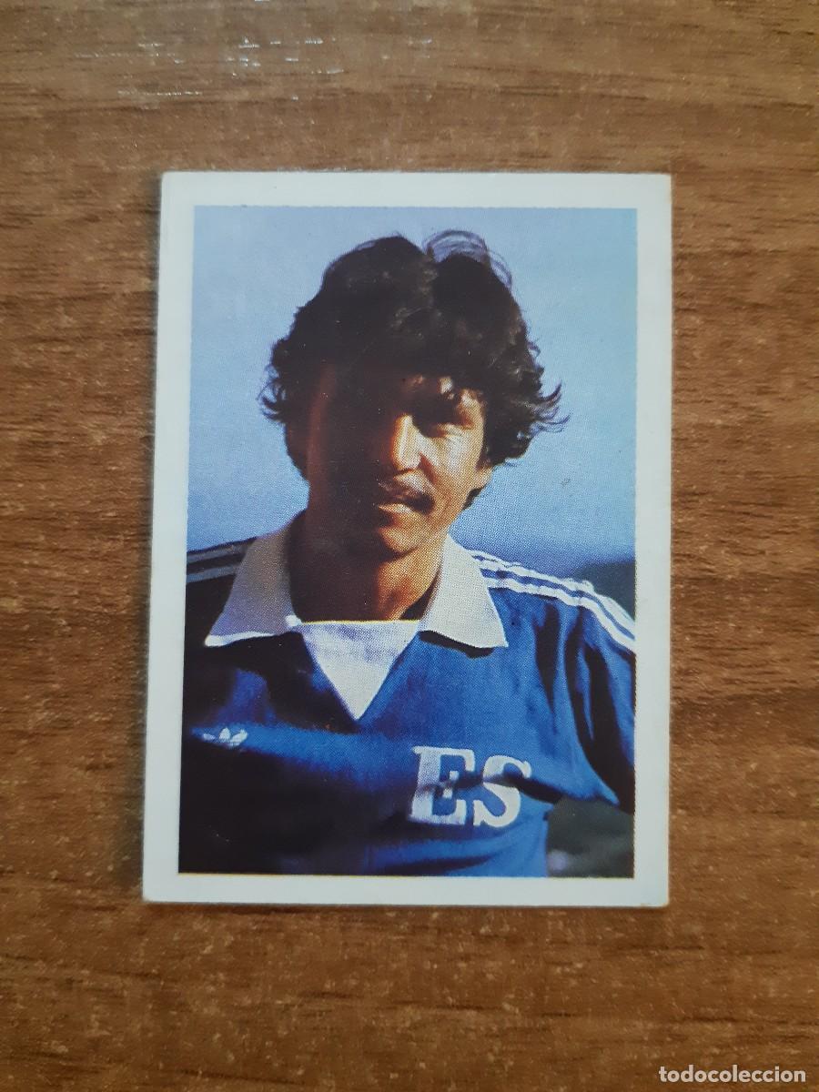 Cromos de f&uacute;tbol: N&deg;124 Miguel Gonz&aacute;lez (El Salvador) Mundial Espa&ntilde;a 82 Ed. FHER 1982. Nunca pegado, sin pegar