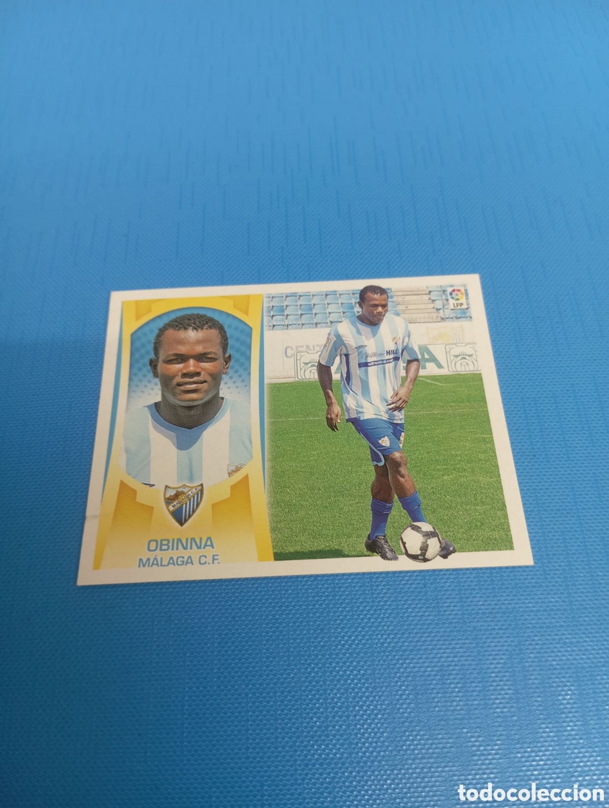 Cromos de f&uacute;tbol: Fichaje 45 Obinna ERROR Liga Este 2009 2010 PANINI 09 10