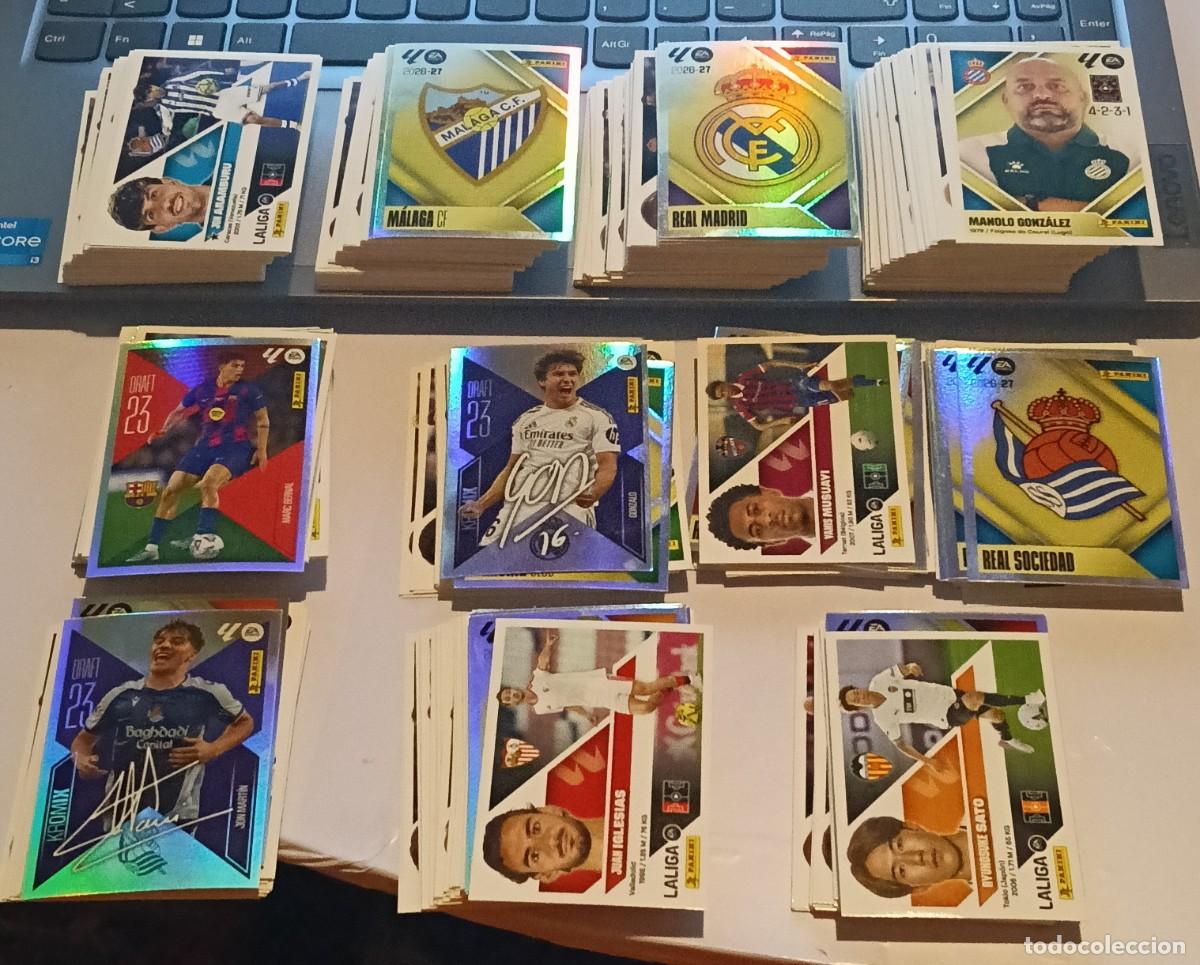 Cromos de f&uacute;tbol: Liga Este 26/27 - Lote de + de 590 cromos Leer Descripci&oacute;n -Incluye Mbapp&eacute; Stra Stickes ( Bronce )