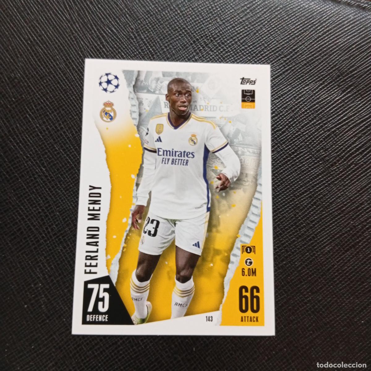 Cromos de f&uacute;tbol: 143 MENDY REAL MADRID TOPPS MATCH ATTAX 2023 2024 FUTBOL CROMO 23 24 - A217 PG16