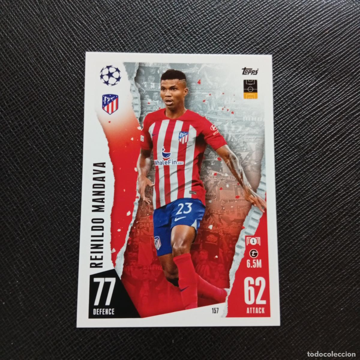 Cromos de f&uacute;tbol: 157 REINALDO MANDAVA AT MADRID TOPPS MATCH ATTAX 2023 2024 FUTBOL CROMO 23 24 - A217 PG18