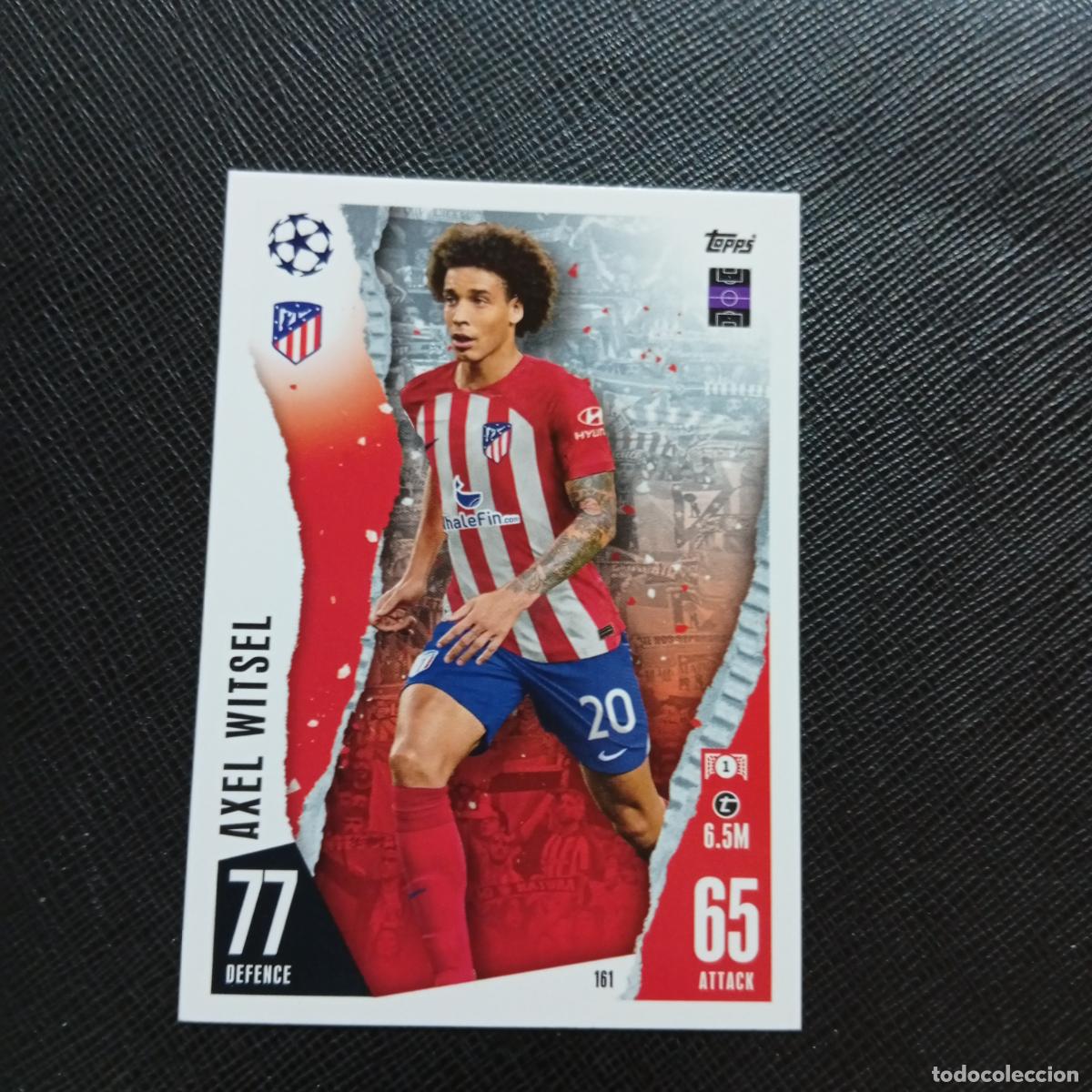 Cromos de f&uacute;tbol: 161 AXEL WITSEL AT MADRID TOPPS MATCH ATTAX 2023 2024 FUTBOL CROMO 23 24 - A217 PG18