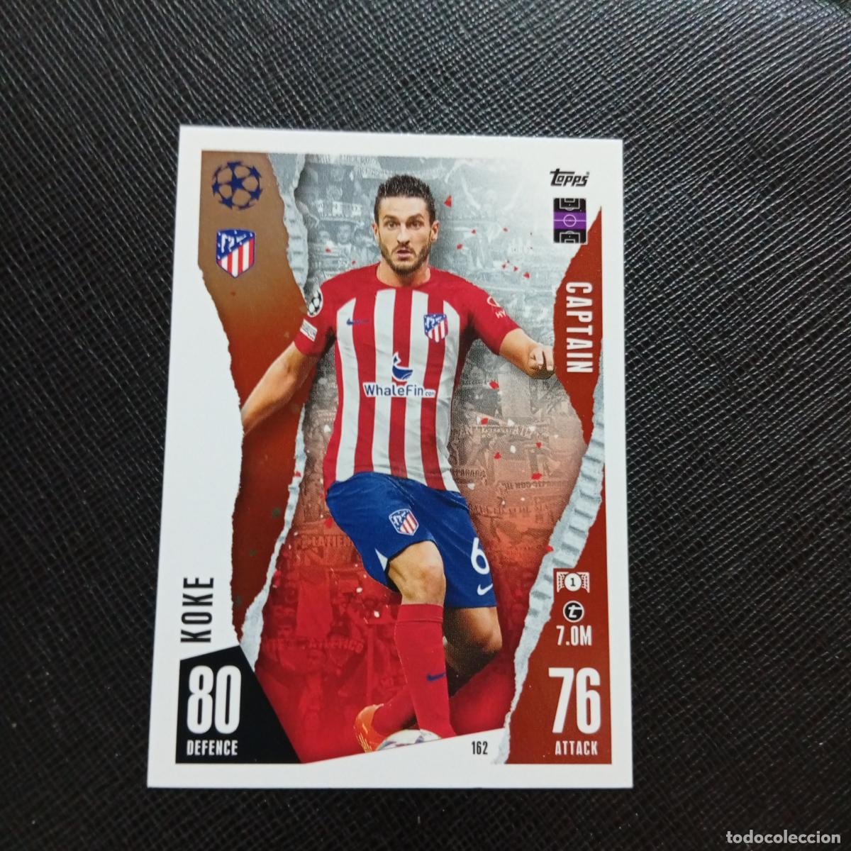 Cromos de f&uacute;tbol: 162 KOKE AT MADRID TOPPS MATCH ATTAX 2023 2024 FUTBOL CROMO 23 24 - A217 PG19