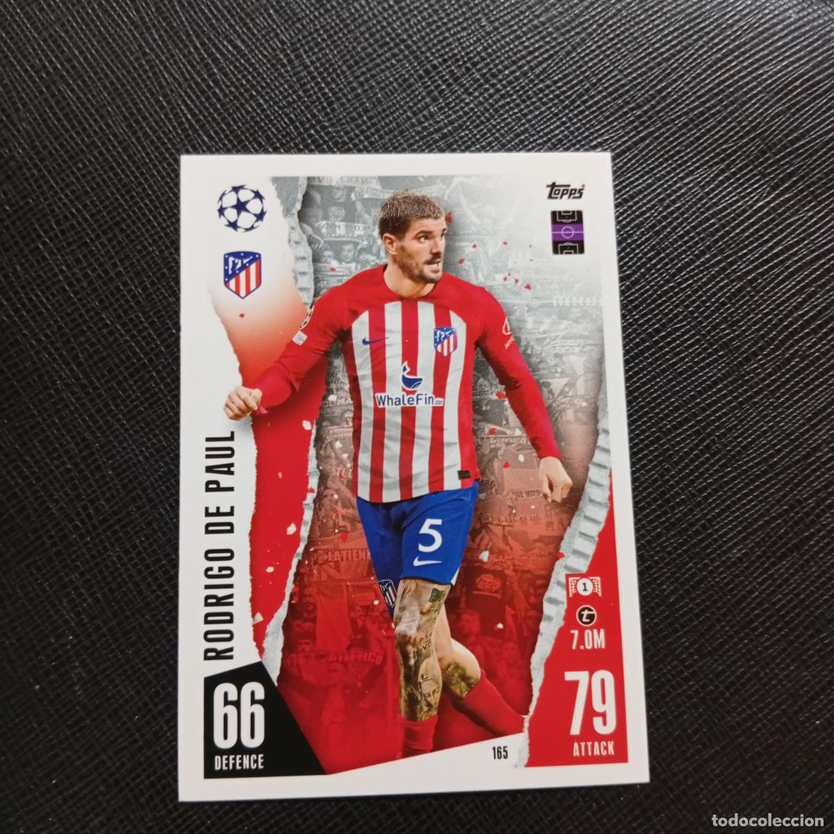 Cromos de f&uacute;tbol: 165 DE PAUL AT MADRID TOPPS MATCH ATTAX 2023 2024 FUTBOL CROMO 23 24 - A217 PG19