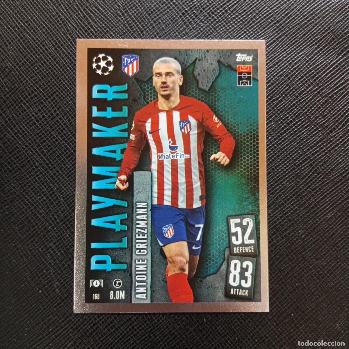 Cromos de f&uacute;tbol: 168 GRIEZMANN AT MADRID TOPPS MATCH ATTAX 2023 2024 FUTBOL CROMO 23 24 - A217 PG19
