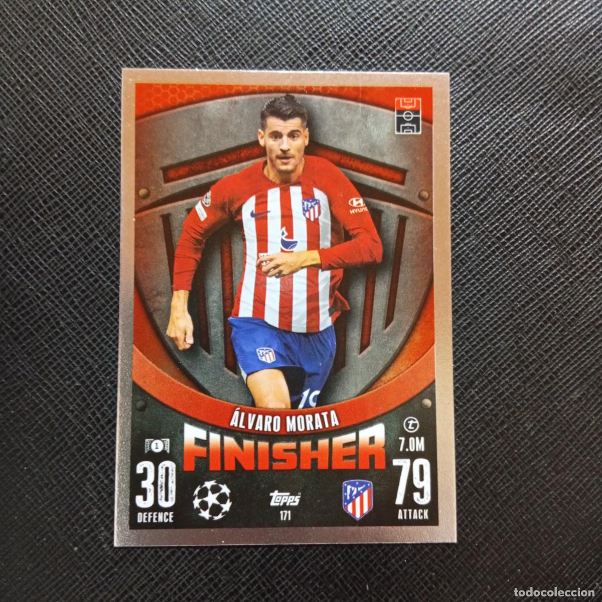 Cromos de f&uacute;tbol: 171 MORATA AT MADRID TOPPS MATCH ATTAX 2023 2024 FUTBOL CROMO 23 24 - A217 PG20