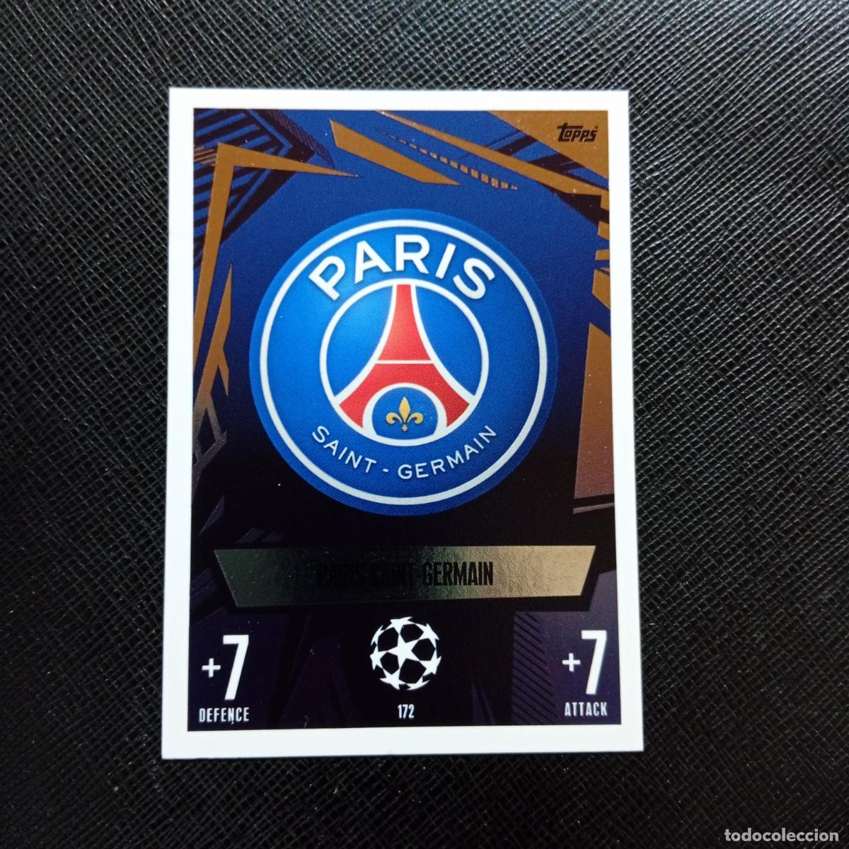 Cromos de f&uacute;tbol: 172 ESCUDO PSG TOPPS MATCH ATTAX 2023 2024 FUTBOL CROMO 23 24 - A217 PG20