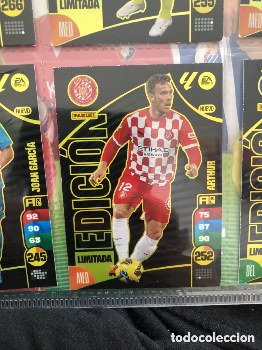 Cromos de f&uacute;tbol: ARTHUR GIRONA EDICION LIMITADA ⚽ PANINI LIGA ADRENALYN XL 2024 2025 24 25 ⚽
