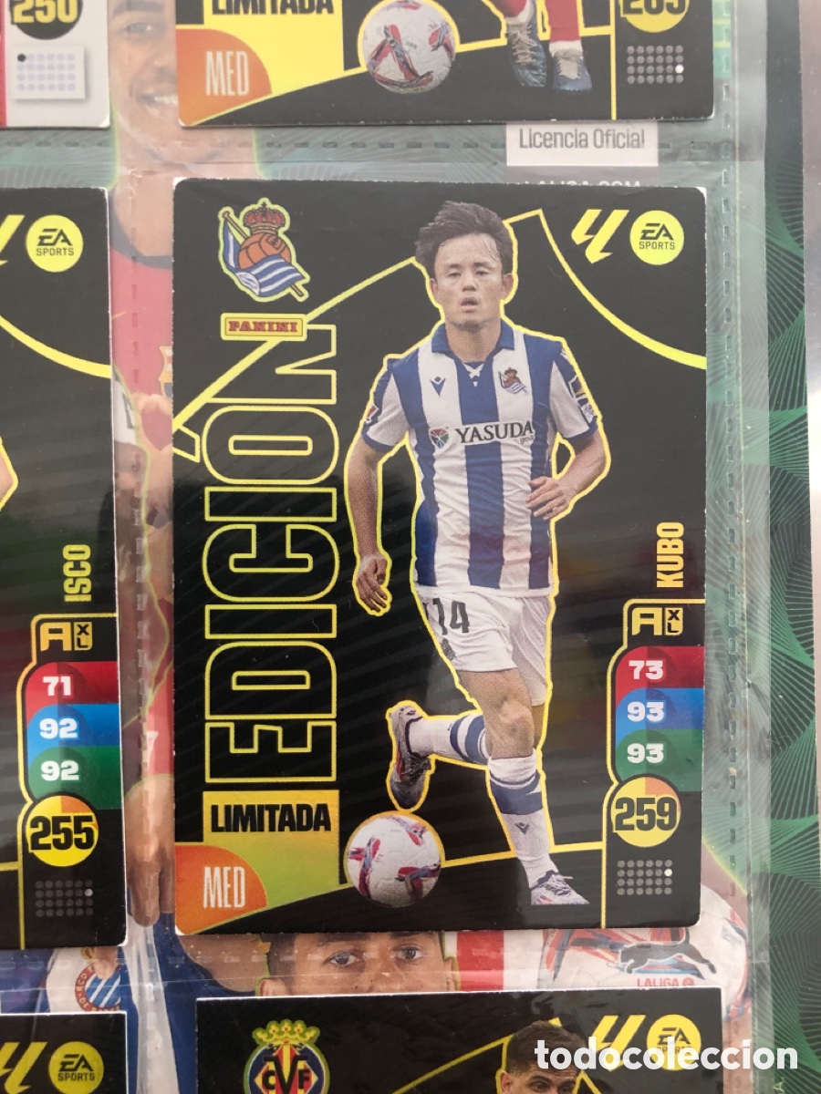 Cromos de f&uacute;tbol: KUBO REAL SOCIEDAD EDICION LIMITADA ⚽ PANINI LIGA ADRENALYN XL 2024 2025 24 25 ⚽
