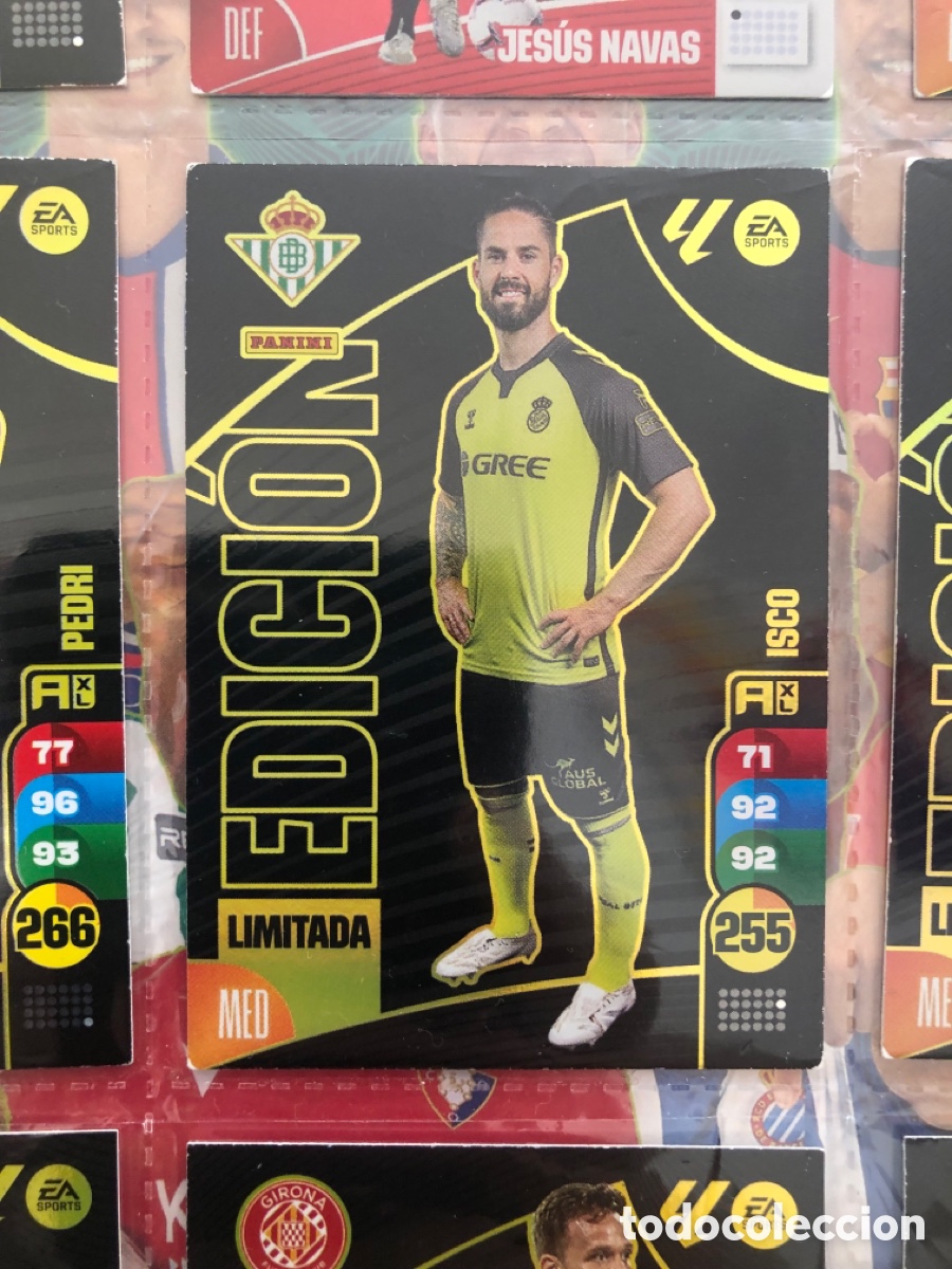 Cromos de f&uacute;tbol: ISCO BETIS EDICION LIMITADA ⚽ PANINI LIGA ADRENALYN XL 2024 2025 24 25 ⚽
