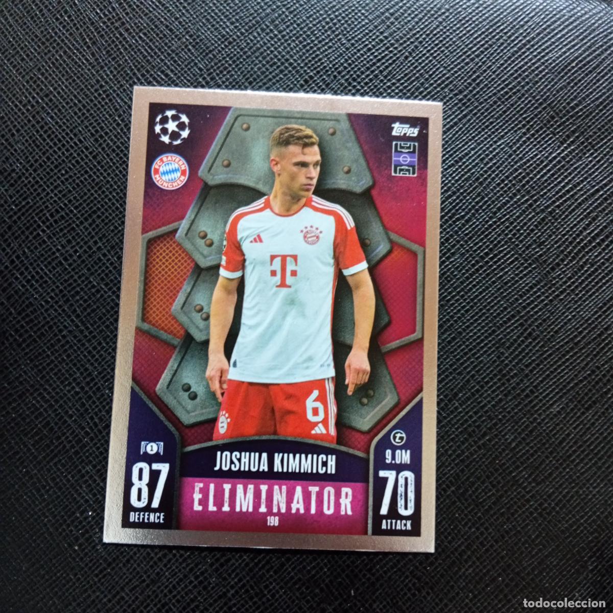 Cromos de f&uacute;tbol: 198 KIMMICH BAYERN MUNICH TOPPS MATCH ATTAX 2023 2024 FUTBOL CROMO 23 24 - A217 PG22