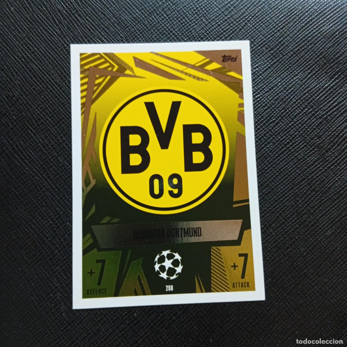 Cromos de f&uacute;tbol: 208 ESCUDO BORUSSIA DORTMUND TOPPS MATCH ATTAX 2023 2024 FUTBOL CROMO 23 24 - A217 PG23