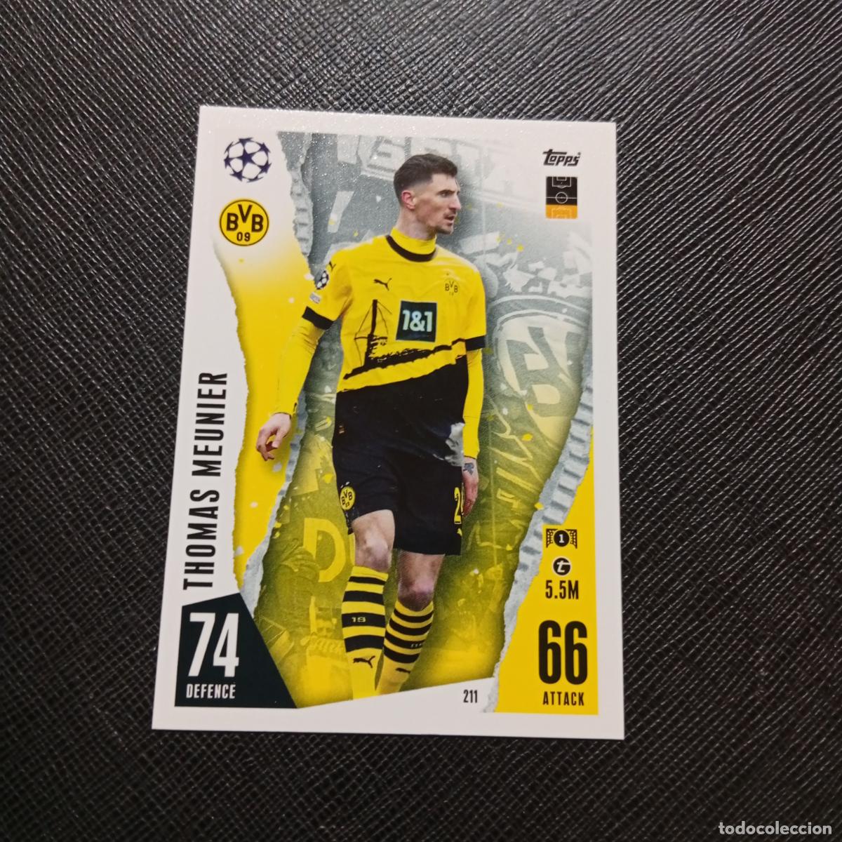 Cartes &agrave; collectionner de Football: 211 MENUIER BORUSSIA DORTMUND TOPPS MATCH ATTAX 2023 2024 FUTBOL CROMO 23 24 - A217 PG24