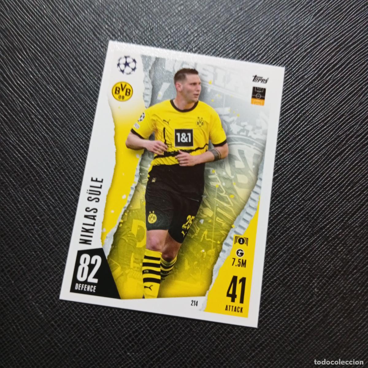 Cromos de f&uacute;tbol: 214 SULE BORUSSIA DORTMUND TOPPS MATCH ATTAX 2023 2024 FUTBOL CROMO 23 24 - A217 PG24