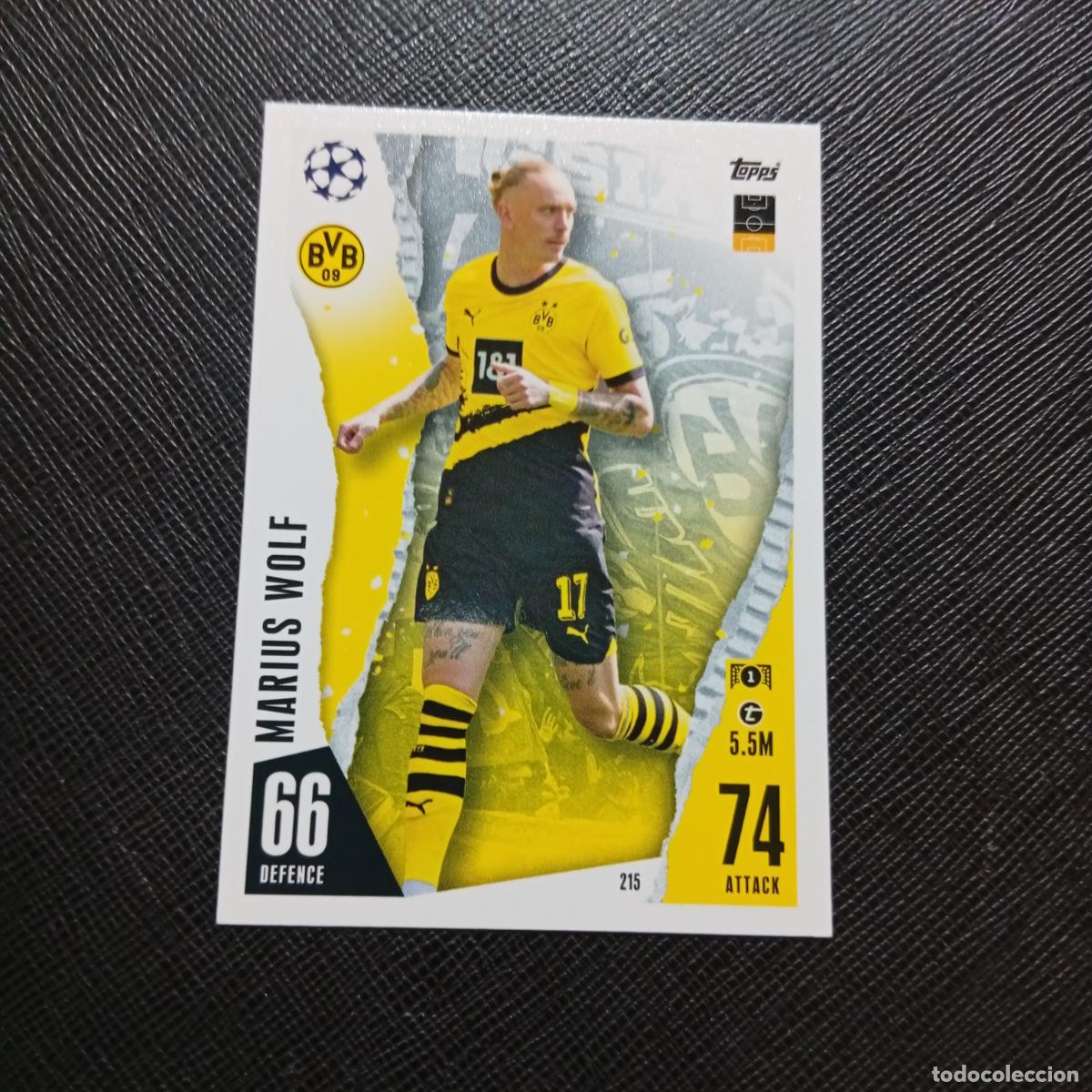 Cromos de f&uacute;tbol: 215 MARIUS WOLF BORUSSIA DORTMUND TOPPS MATCH ATTAX 2023 2024 FUTBOL CROMO 23 24 - A217 PG24