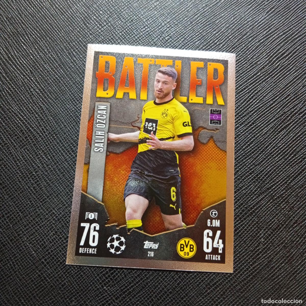 Cromos de f&uacute;tbol: 216 SALIH OZCAN BORUSSIA DORTMUND TOPPS MATCH ATTAX 2023 2024 FUTBOL CROMO 23 24 - A217 PG24