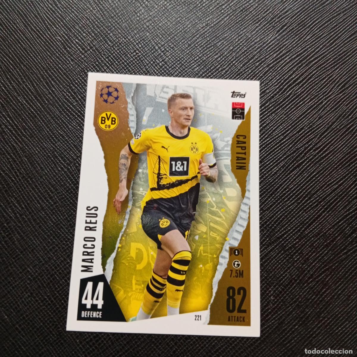 Cromos de f&uacute;tbol: 221 MARCOS REUS BORUSSIA DORTMUND TOPPS MATCH ATTAX 2023 2024 FUTBOL CROMO 23 24 - A217 PG25