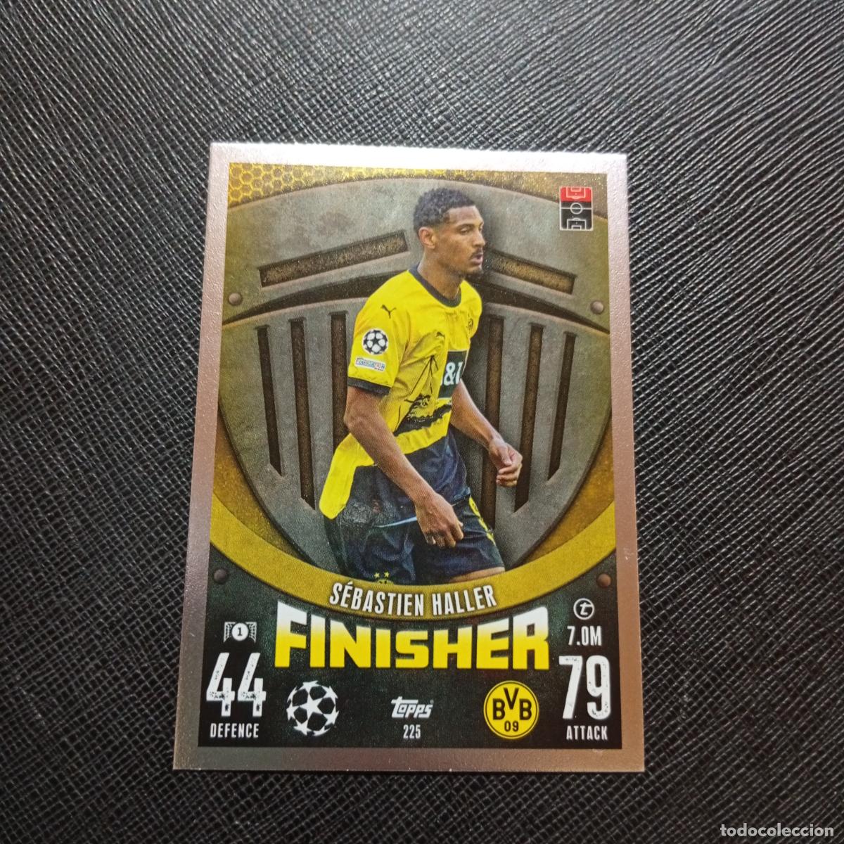 Cromos de f&uacute;tbol: 225 SEBASTIAN HALLER BORUSSIA DORTMUND TOPPS MATCH ATTAX 2023 2024 FUTBOL CROMO 23 24 - A217 PG25