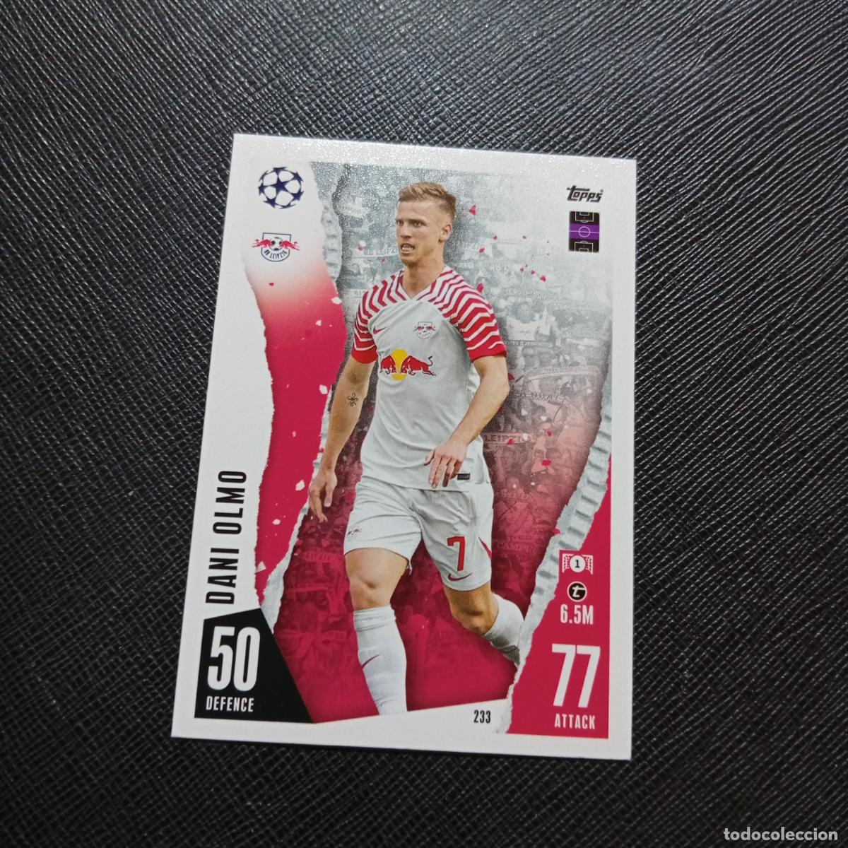 Football Stickers: 233 DANI OLMO RB LEIPZIG TOPPS MATCH ATTAX 2023 2024 FUTBOL CROMO 23 24 - A217 PG26