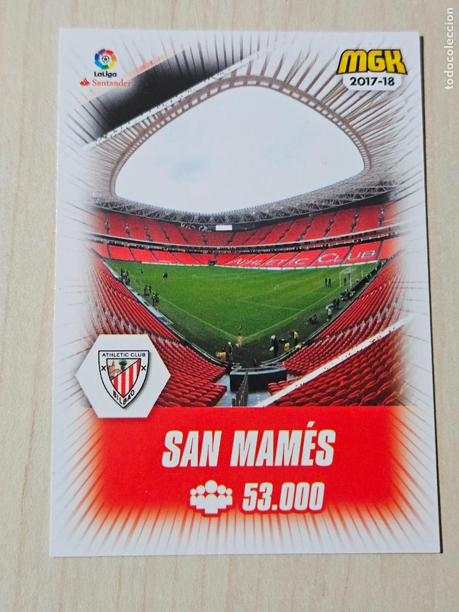 Figurine di Calcio: CROMO N&ordm; 49 ESTADIO - MEGACRACKS 2017 18 - ATHLETIC DE BILBAO