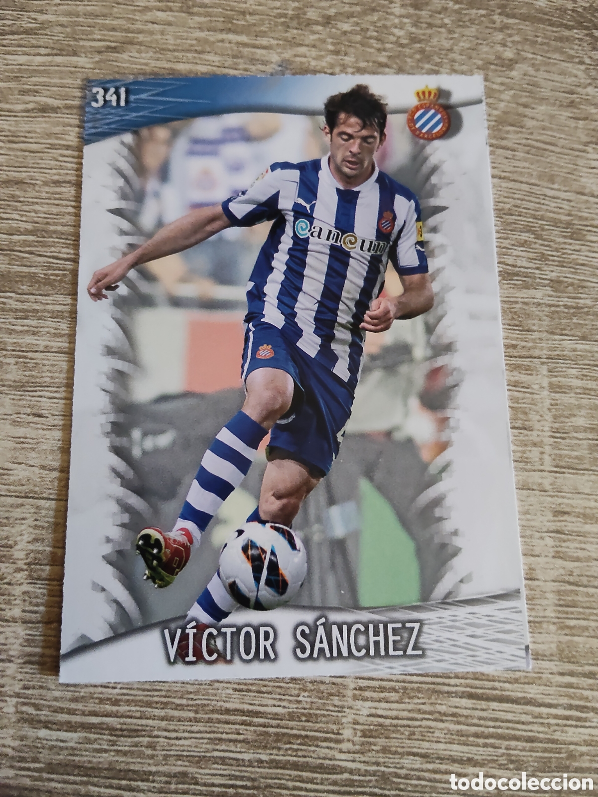 Cromos de f&uacute;tbol: Mundicromo las fichas de la liga 2014 341 V&iacute;ctor S&aacute;nchez Espanyol