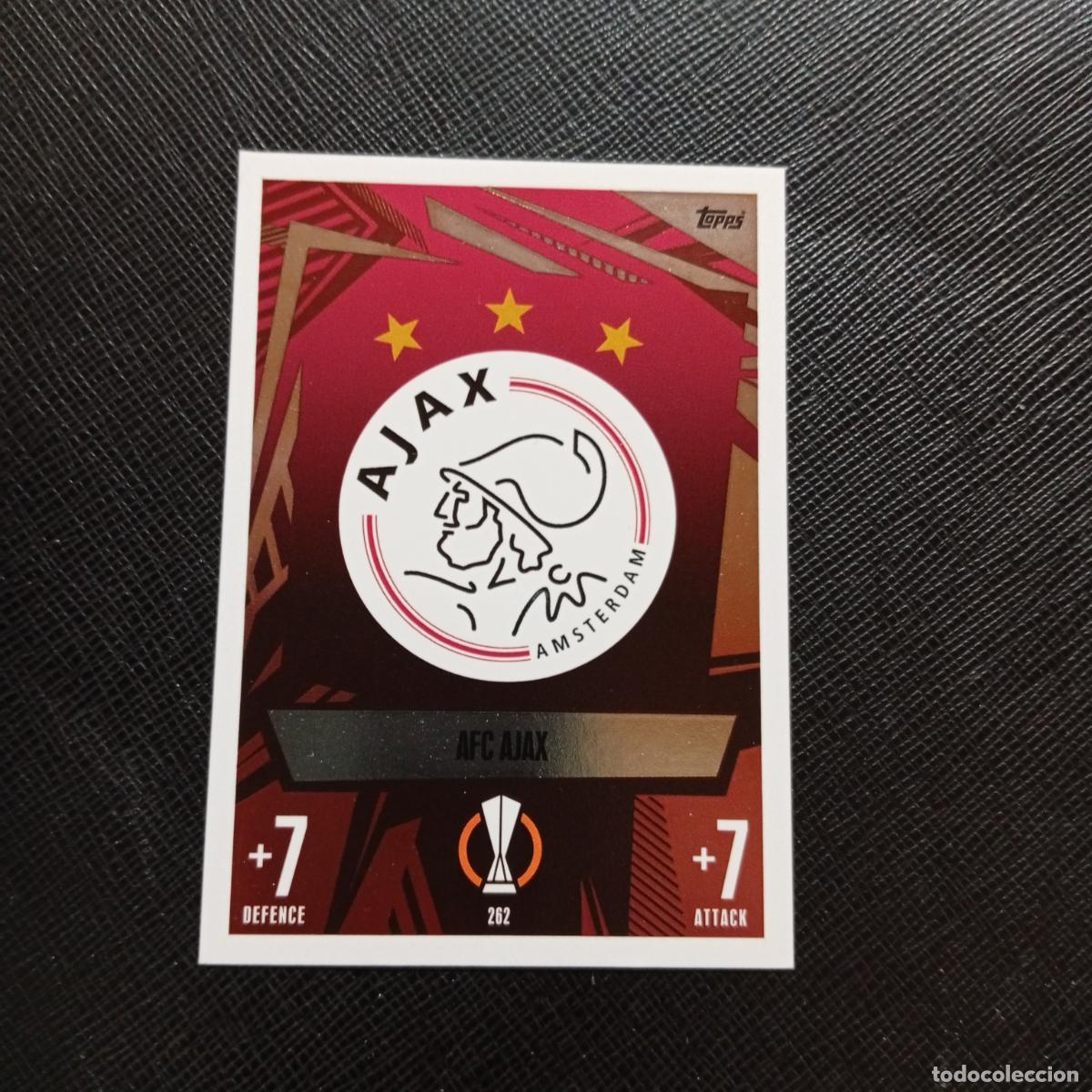 Fu&szlig;ball-Sticker: 262 ESCUDO AJAX TOPPS MATCH ATTAX 2023 2024 FUTBOL CROMO 23 24 - A217 PG29