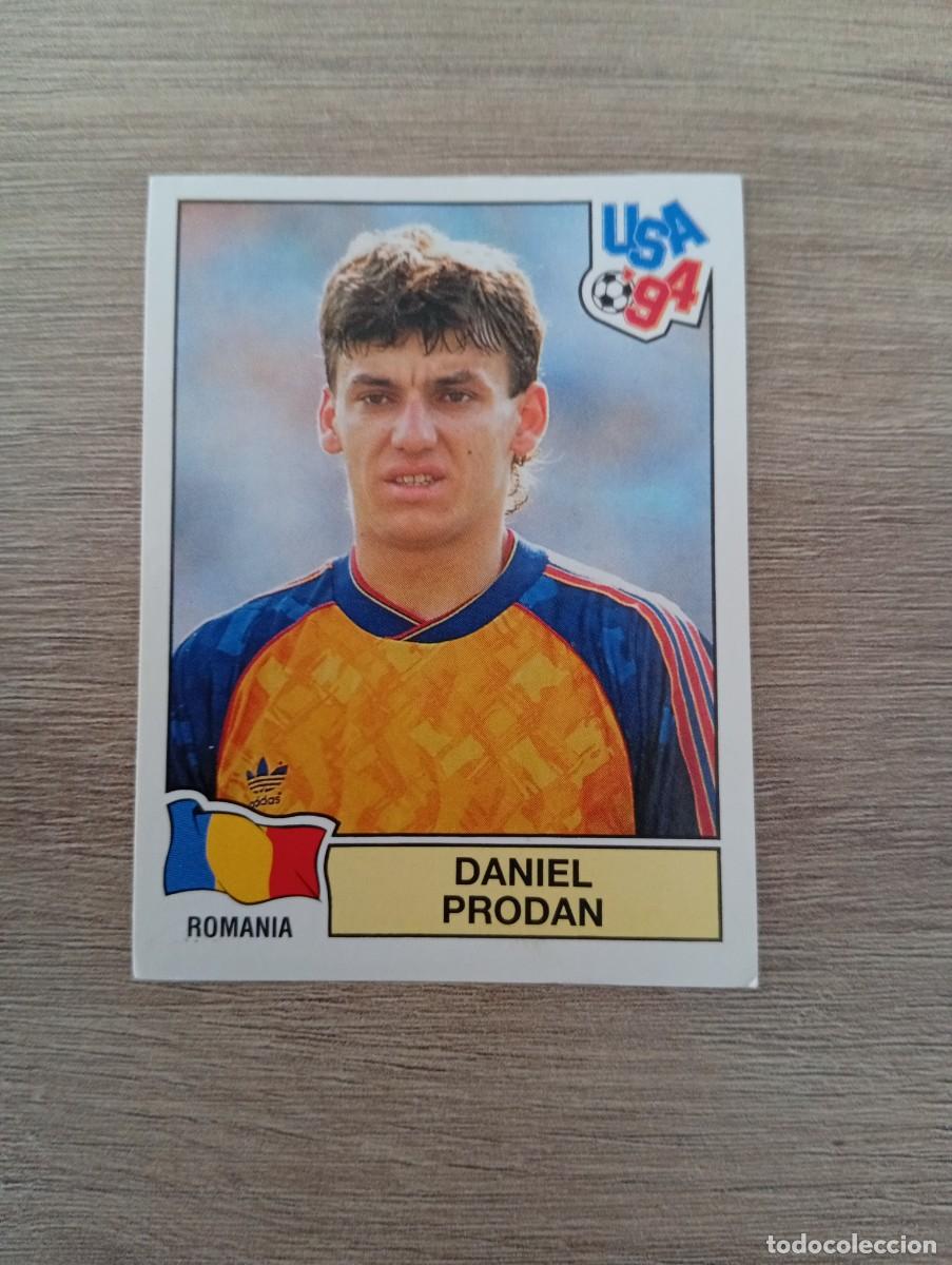 Fu&szlig;ball-Sticker: DANIEL PRODAN 78 RUMANIA MUNDIAL USA 94 1994 SIN PEGAR NUNCA PEGADO