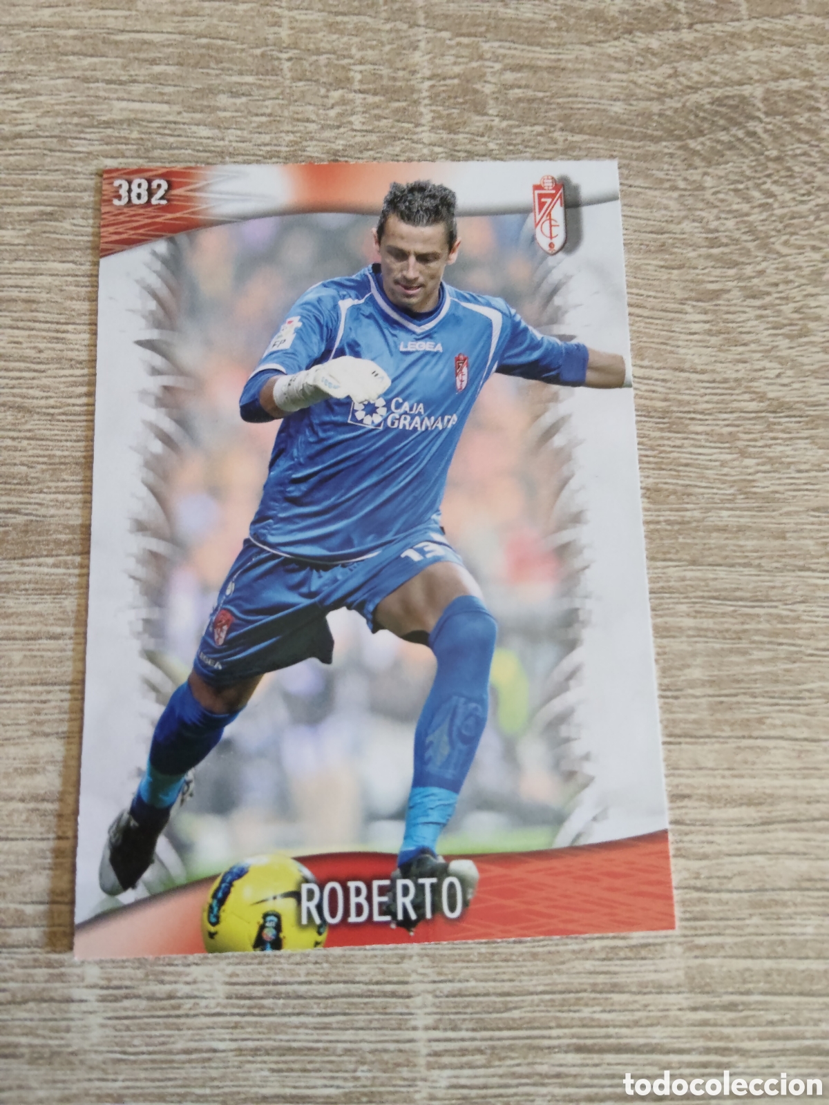 Cromos de f&uacute;tbol: Mundicromo las fichas de la liga 2014 382 Roberto Granada