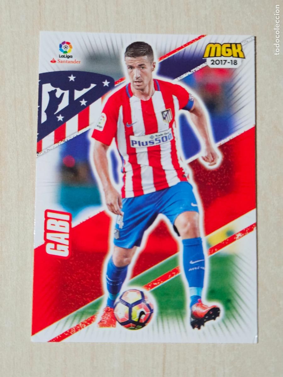 Cromos de f&uacute;tbol: CROMO N&ordm; 64 GABI - MEGACRACKS 2017 18 - ATLETICO DE MADRID