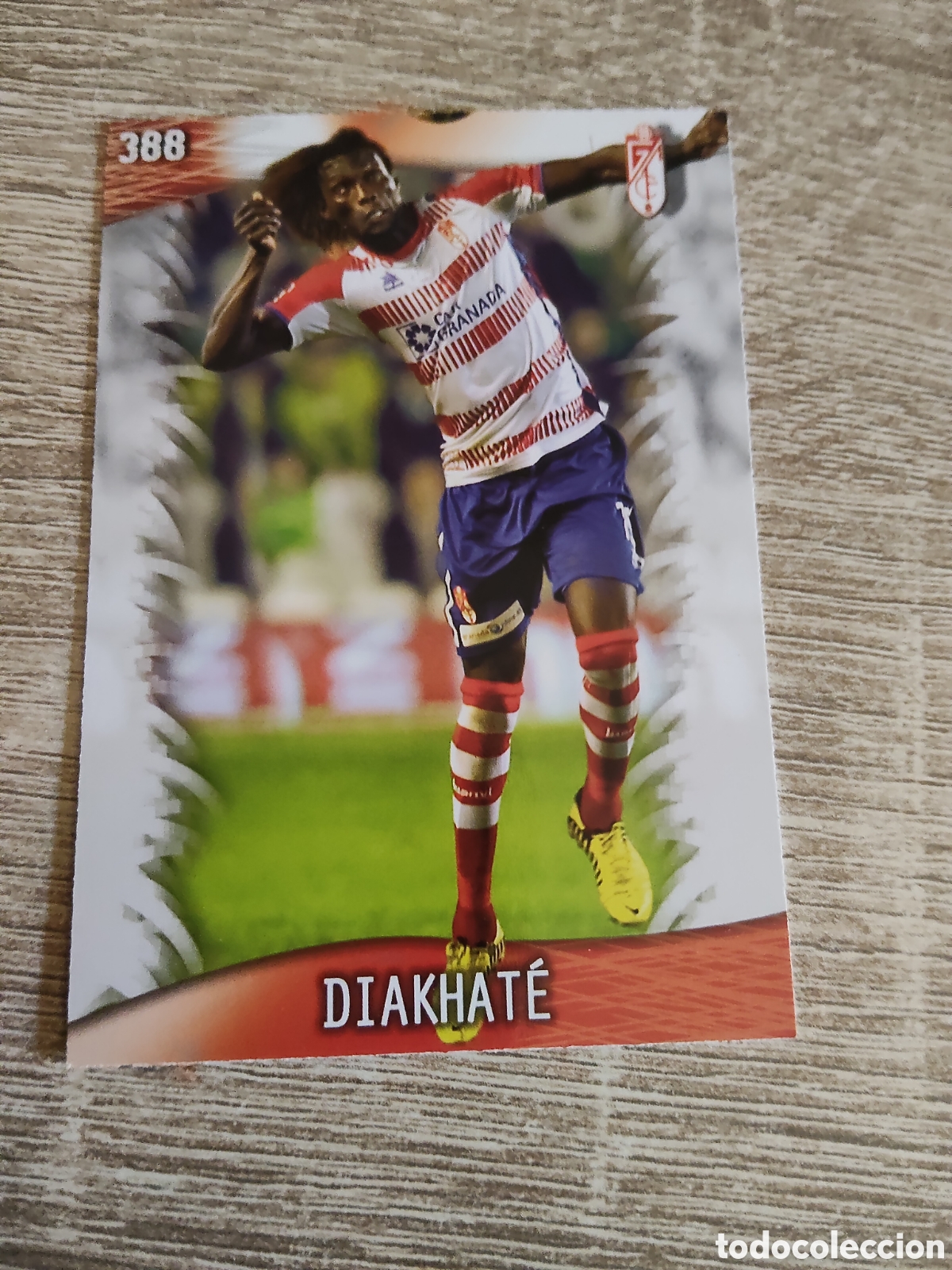 Cromos de f&uacute;tbol: Mundicromo las fichas de la liga 2014 388 Diakhate Granada