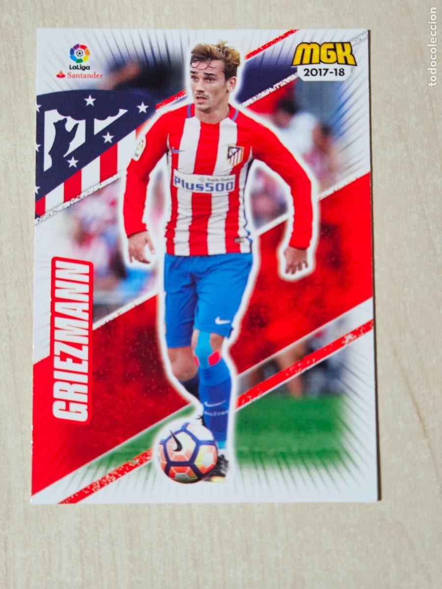 Cromos de f&uacute;tbol: CROMO N&ordm; 70 GRIEZMANN - MEGACRACKS 2017 18 - ATLETICO DE MADRID